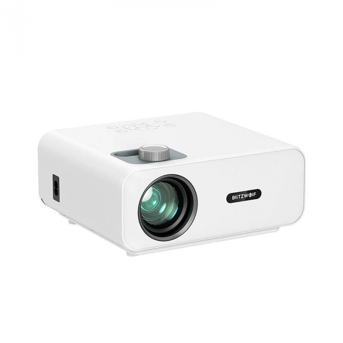 BlitzWolf BW-V5 1080p LED proiector/proiector, HDMI, USB, AV (alb) [2]