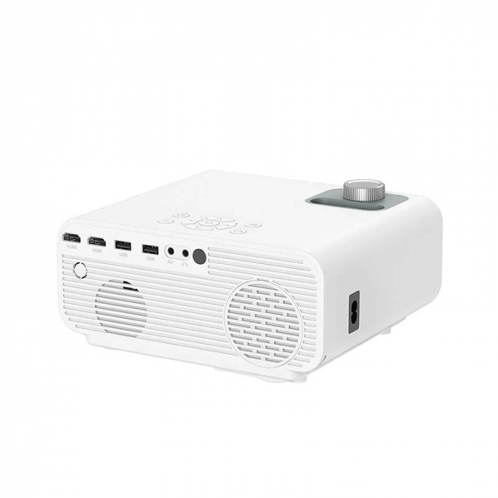 BlitzWolf BW-V5 1080p LED proiector/proiector, HDMI, USB, AV (alb) [3]
