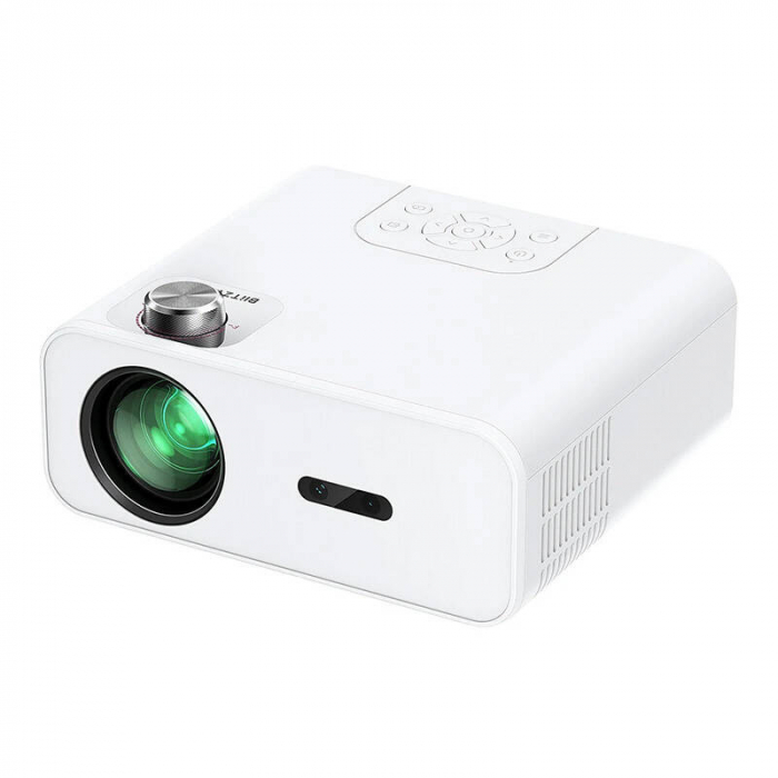 BlitzWolf LED proiector/proiector BW-V5Max, android 9.0, 1080p (alb) [2]