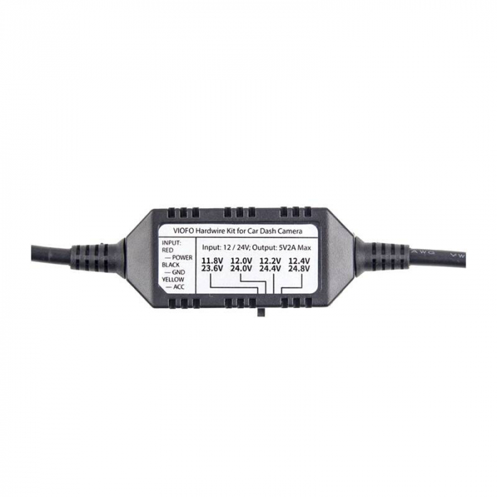 Cablu de alimentare pentru inregistratoarele video VIOFO HK3 miniUSB [6]