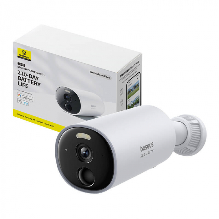 Camera de exterior Baseus B1 2k (alb) [8]