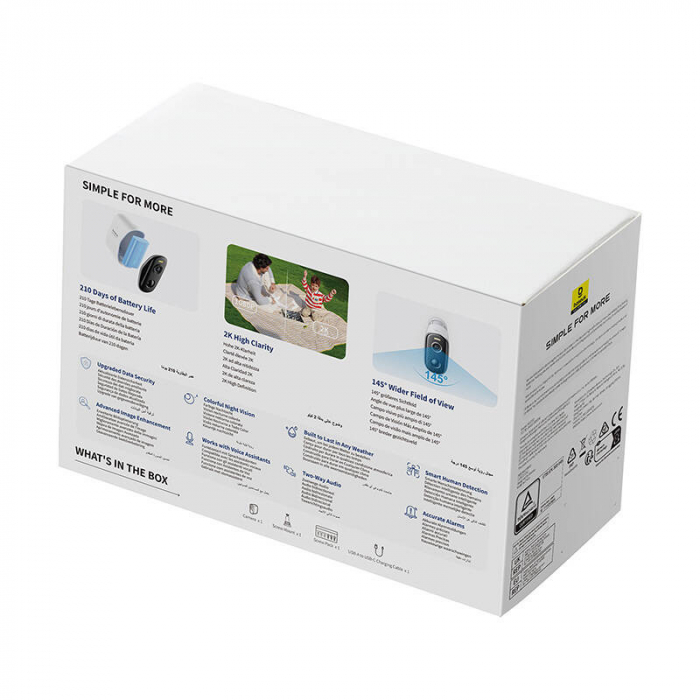 Camera de exterior Baseus N1 (alb) [5]