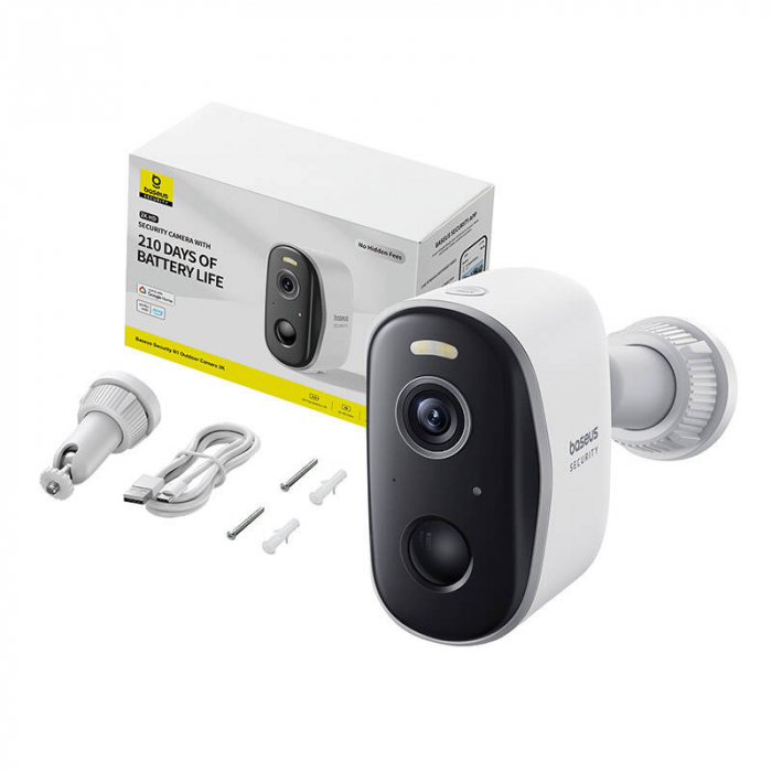 Camera de exterior Baseus N1 (alb) [6]