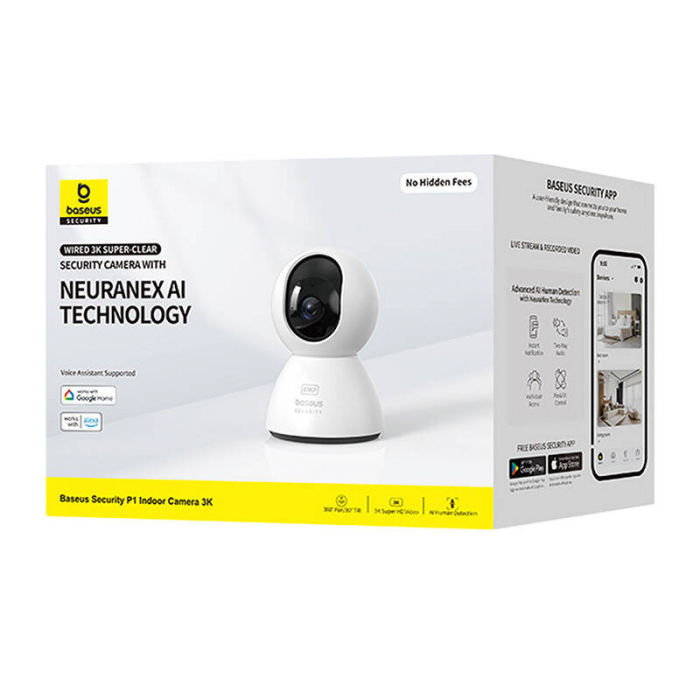 Camera de interior Baseus P1 3K (alb) [8]