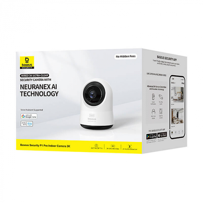 Camera de interior Baseus P1 Pro 3K (alb) [8]