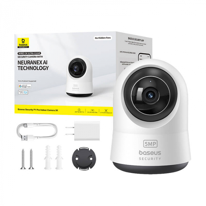 Camera de interior Baseus P1 Pro 3K (alb) [10]