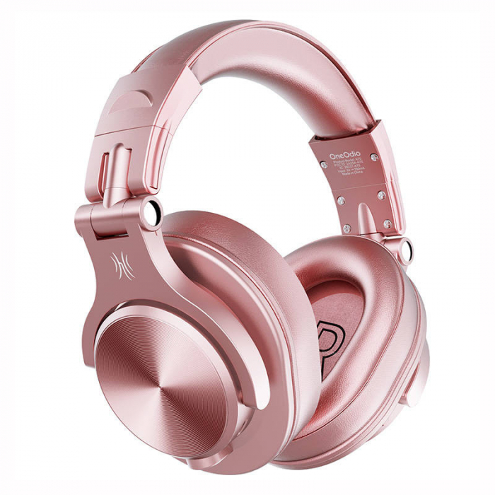 Casti audio TWS OneOdio Fusion A70 (roz) [2]