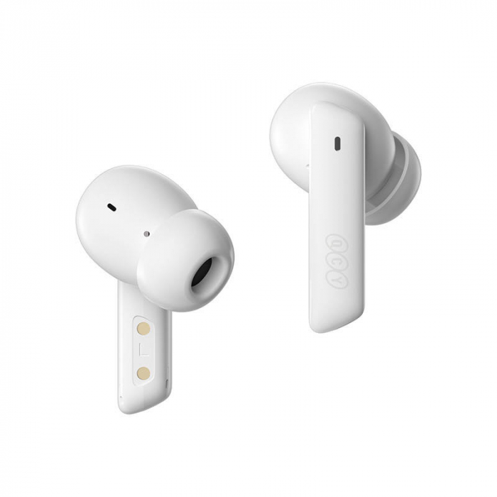 Casti audio TWS QCY HT05, ANC (alb) [7]
