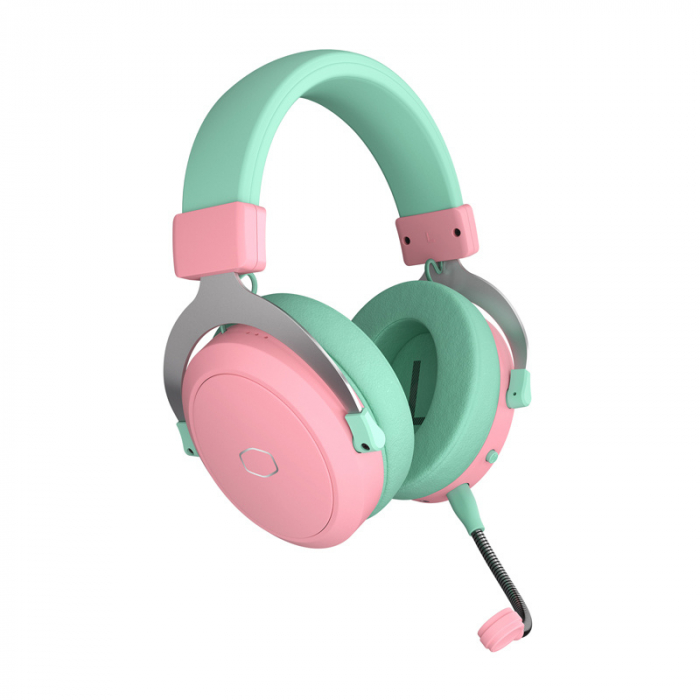 Casti de gaming Cooler Master CH351-MC (verde-roz) [7]