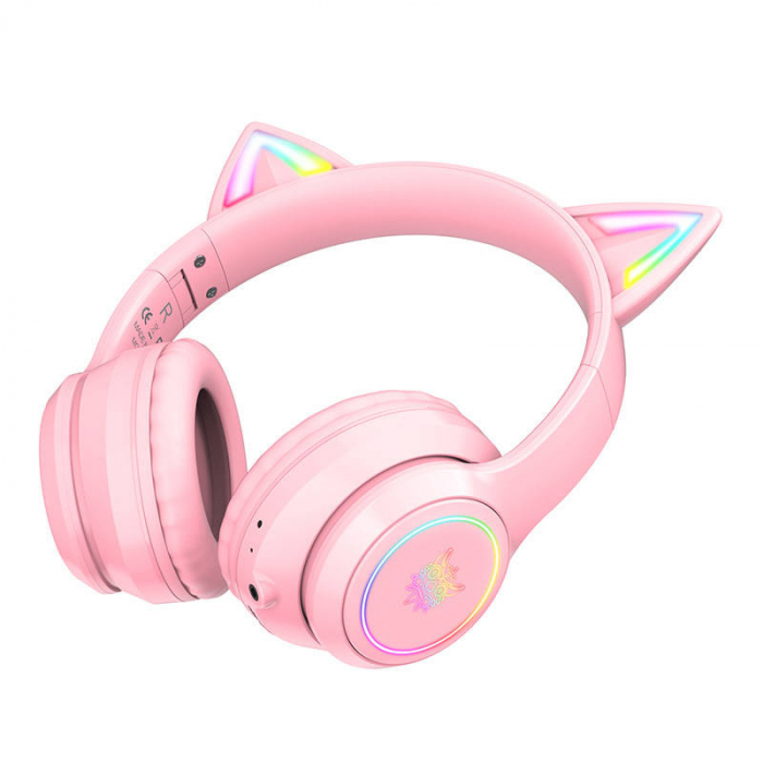 Casti de gaming ONIKUMA B90 roz [5]