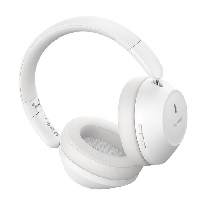 Casti fara fir Baseus Bass 30 Max (alb) [5]