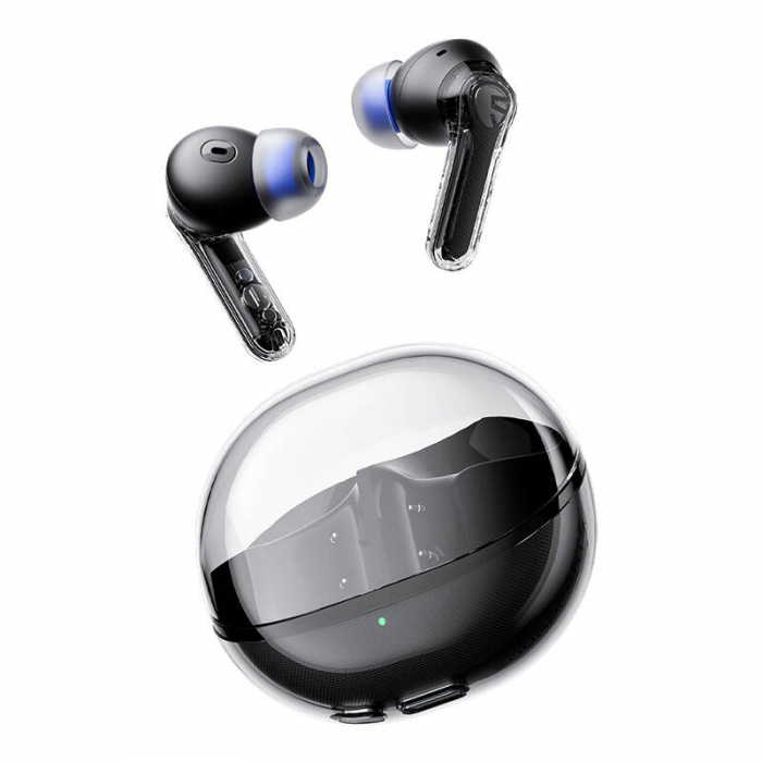 Casti Soundpeats Clear (negru) [2]