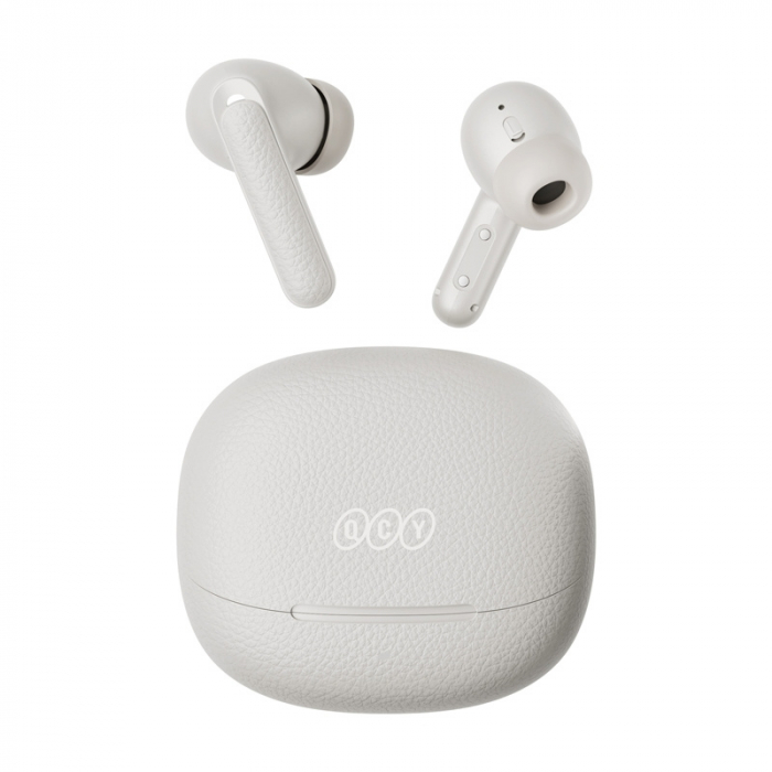Casti TWS QCY Buds HT15 ANC (alb) [4]