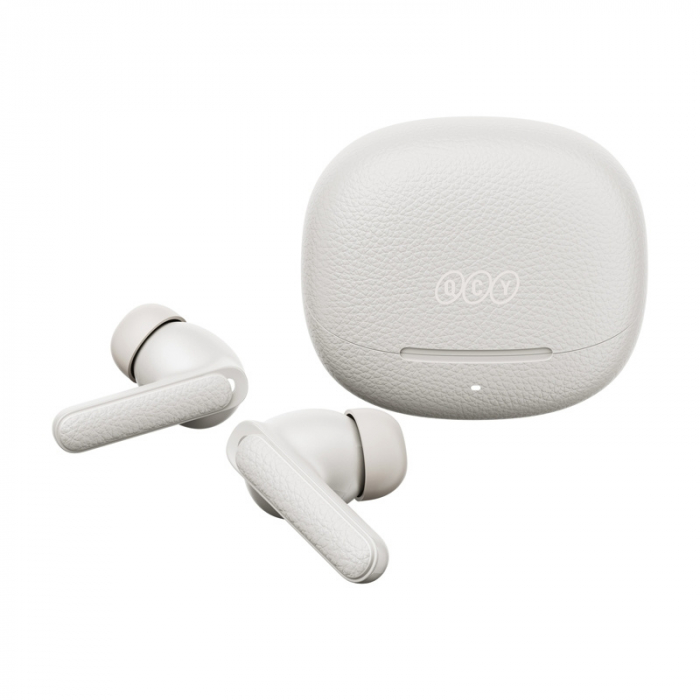Casti TWS QCY Buds HT15 ANC (alb) [5]