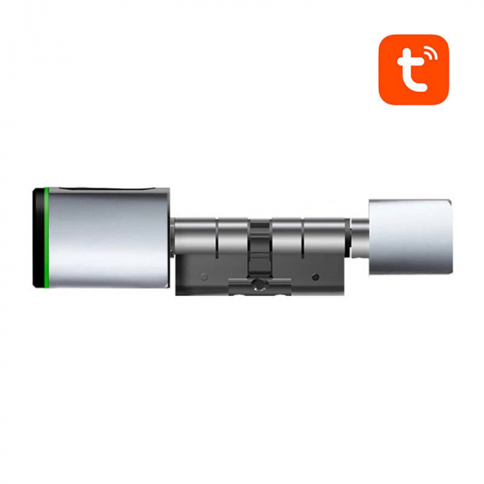 Cilindru de blocare digitala Avatto SDL-S1-S90 90mm Silver [2]