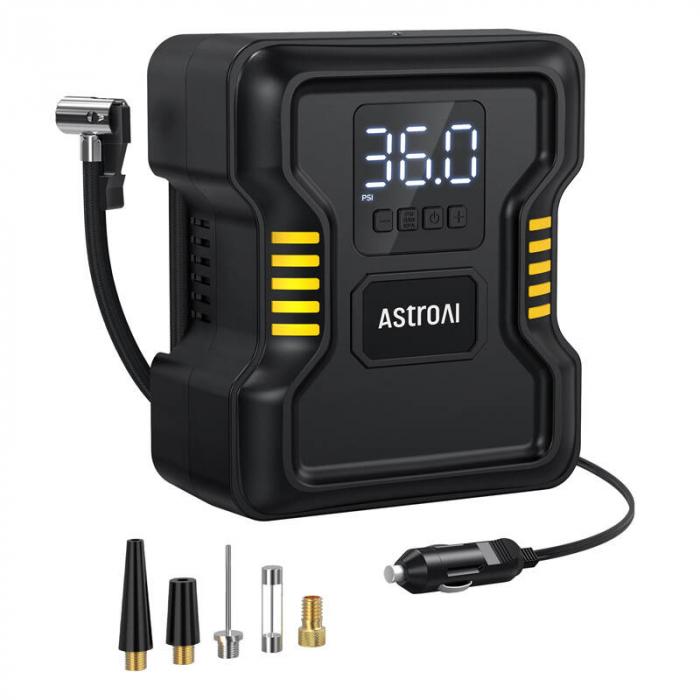 Compresor de aer portabil AstroAi JY21P160-12 150P [2]
