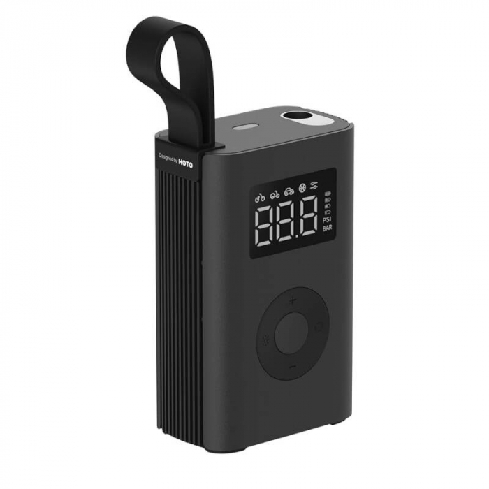 Compresor portabil, pompa electrica HOTO QWCQA001 (10,3 bar, 150 PSI, 2000mAh) [2]