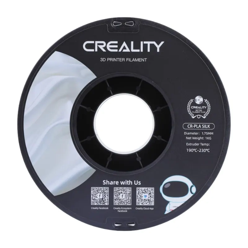 CR-Silk PLA Filament Creallity (Silver) [4]