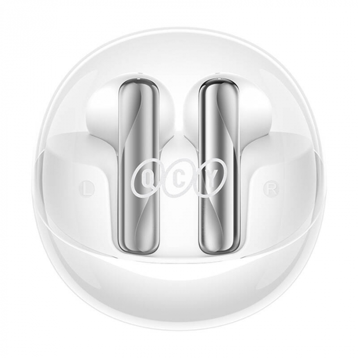 Earphones TWS QCY AilyBuds Clear T32 (white) [3]