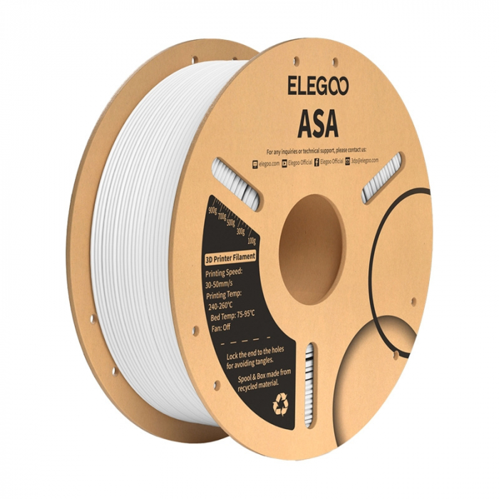 Filament ASA ELEGOO (alb) [1]