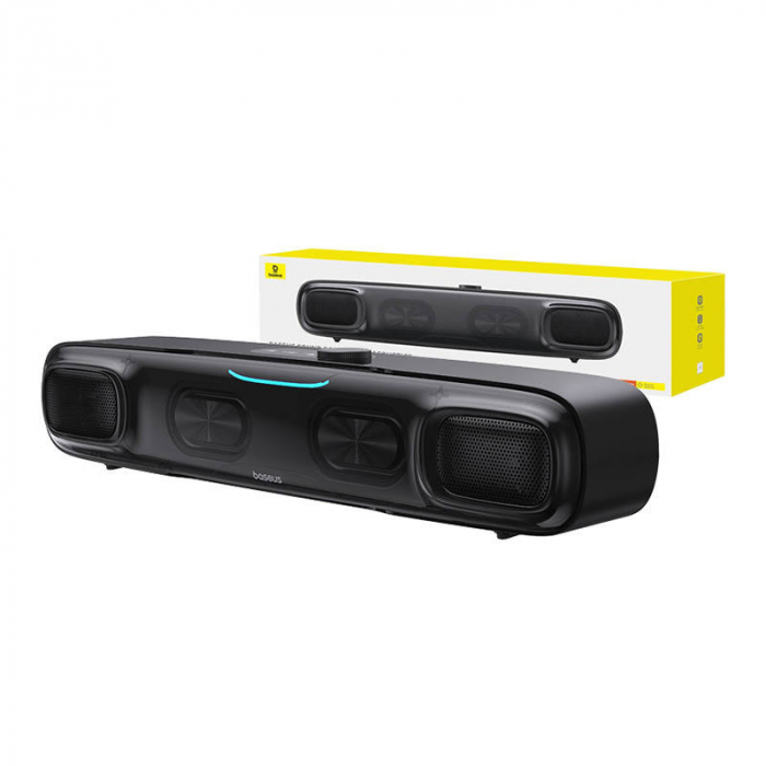 Mini Soundbar Baseus AeQur (negru) [8]