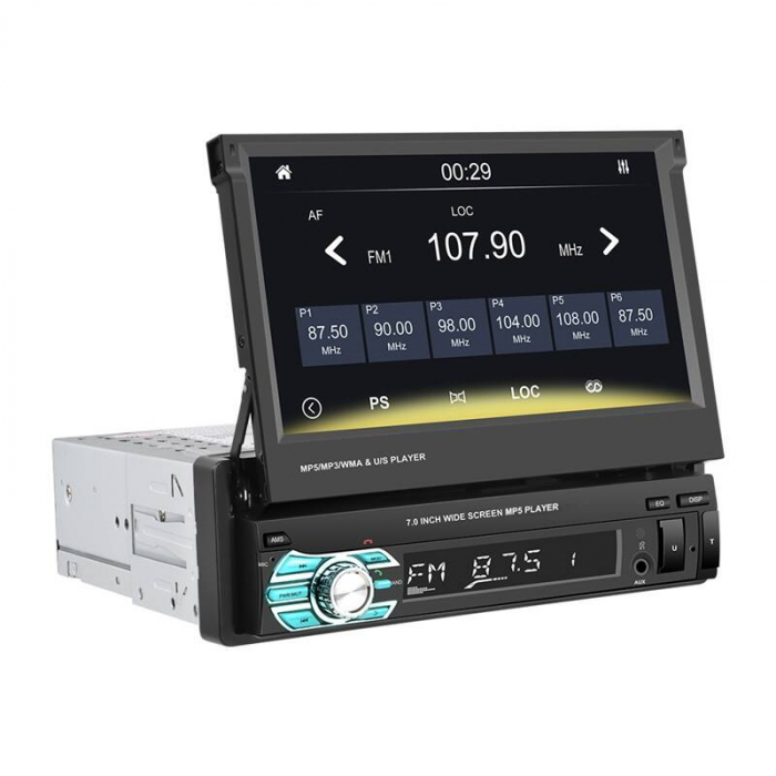 Monitor auto 7&#039;&#039; Podofo A3503 CarplayandAndroid Auto [3]