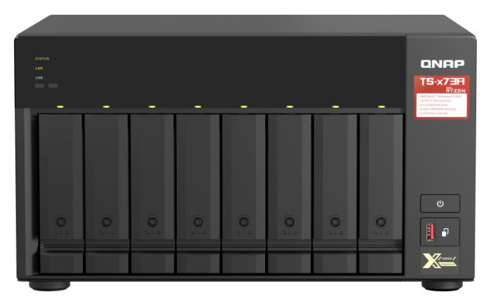 NAS STORAGE TOWER 8BAY 8GB/TS-873A-8G QNAP [1]