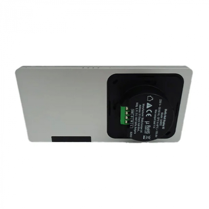 Panou de control dublu Shelly Wall Display X2 WiFi/BLU (argintiu) + BLU HandT [3]