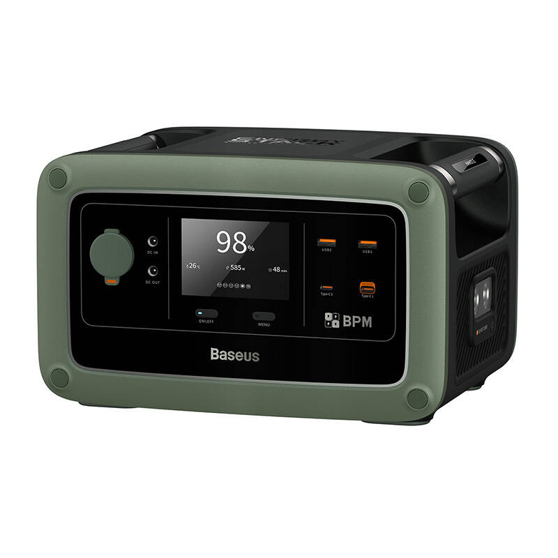 Portable Power Station Baseus Energy Stack 600W Green [4]