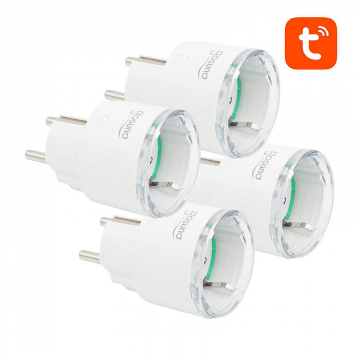 Priza inteligenta WiFi Gosund SP111 3680W 16A, Tuya 4-pack [2]