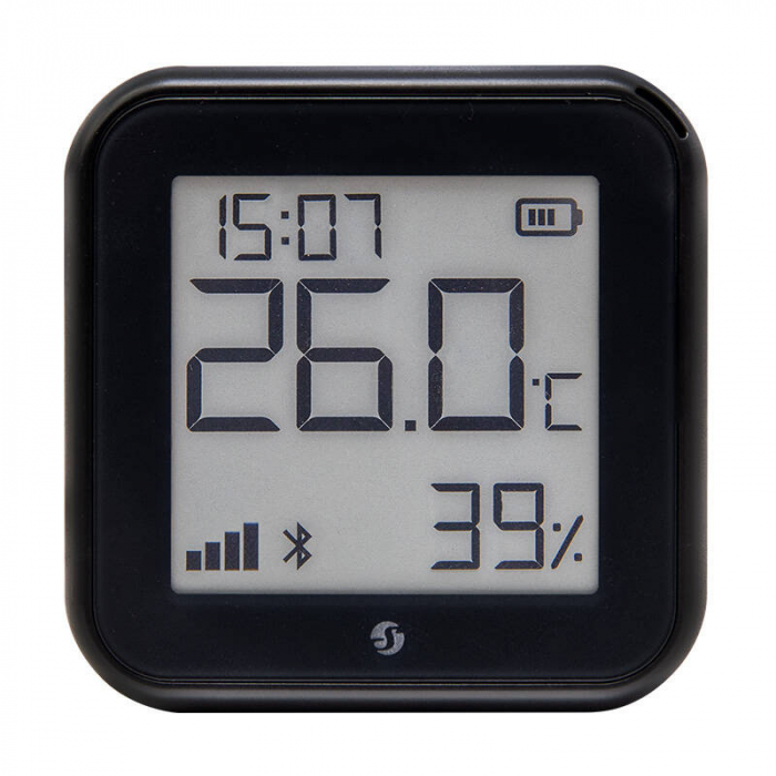 Senzor de temperatura si umiditate WIFI Shelly HandT gen3 (negru) [1]