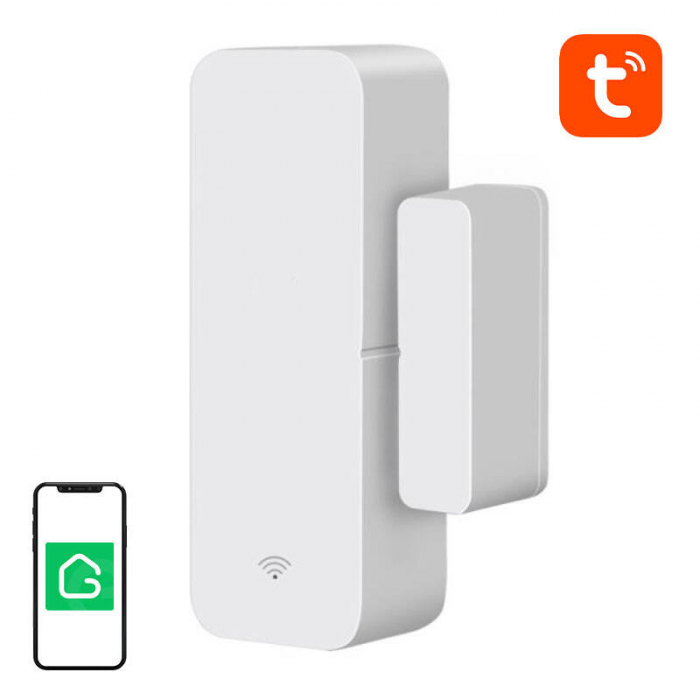 Senzor inteligent fara fir pentru usi/ferestre WiFi Gosund S2 Tuya [1]