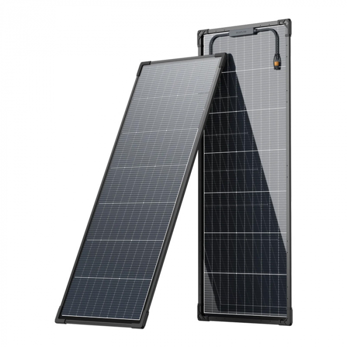 Set de 2 panouri fotovoltaice EcoFlow 130W (constructie rigida) [2]