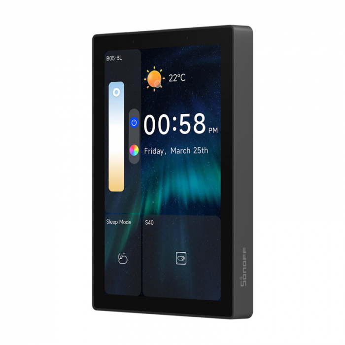 SONOFF NSPanel Pro 120 Smart Control Panel Matter WiFi/Bluetooth/ZigBee (negru) [2]