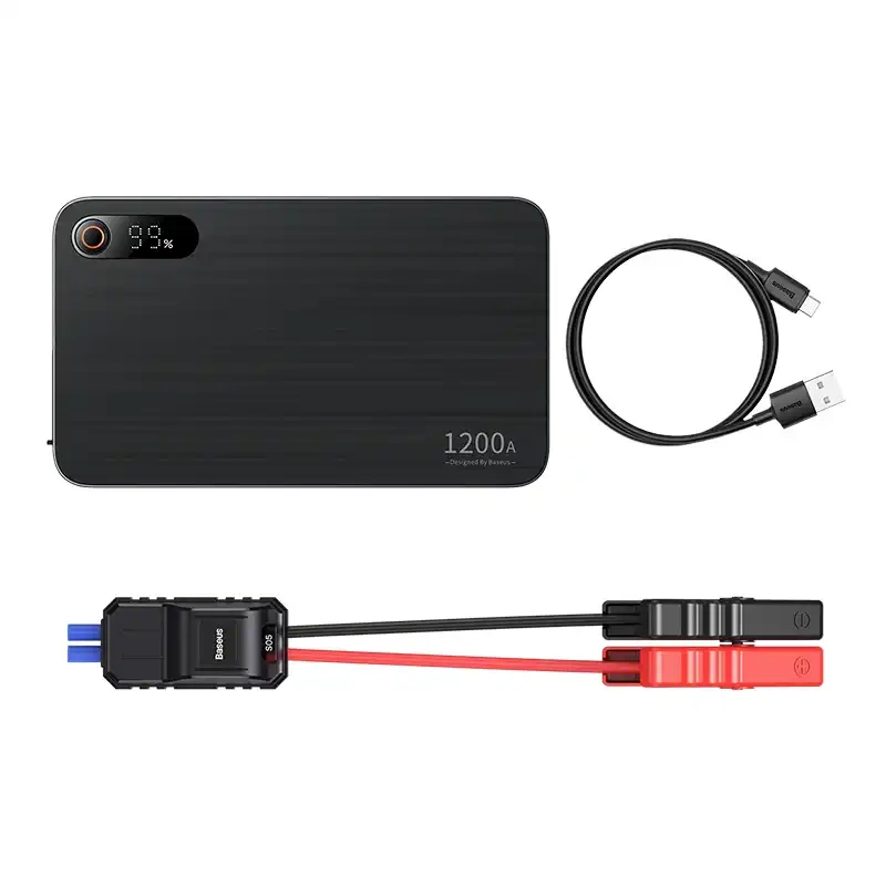 Starter auto Baseus Pro+ 1200A (negru) [8]