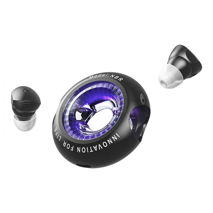 TWS Vention NBRB0 Earbuds T17 Casti fara fir (negru) [2]