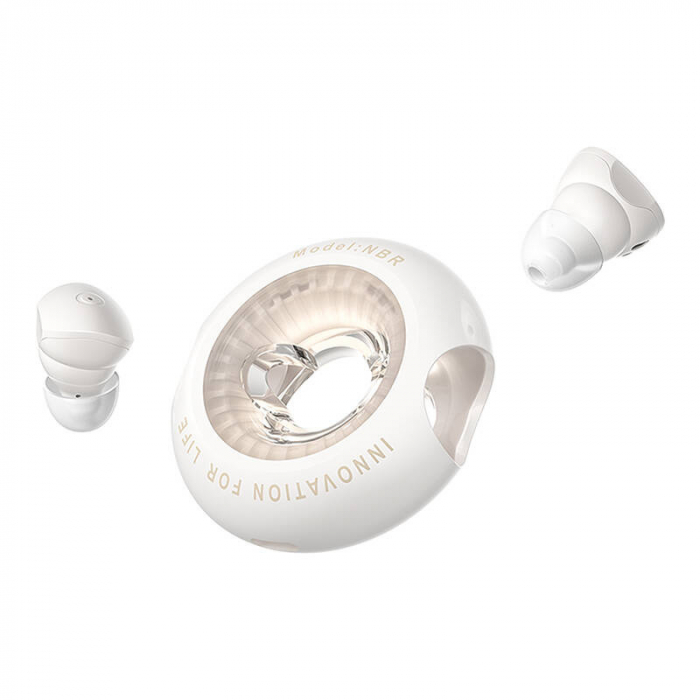 TWS Vention NBRN0 Earbuds T17 Casti fara fir (bej) [2]