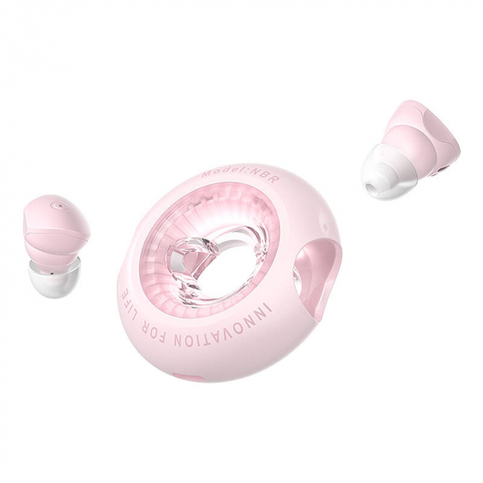 TWS Vention NBRP0 Earbuds T17 Casti fara fir (roz) [2]