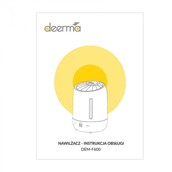 Umidificator cu ultrasunete Deerma F600, Negru [7]