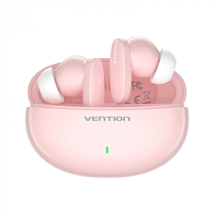Wireless earphones, Vention, NBFP0, Elf Earbuds E01 (purple) [1]