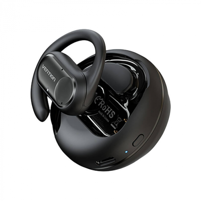 Wireless Headphones, Vention, NBPB0, OpenBeat O11 (black) [2]