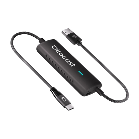 Adaptoare wireless CarPlay Android Auto - Adaptor auto wireless Ottocast cu MirrorCast