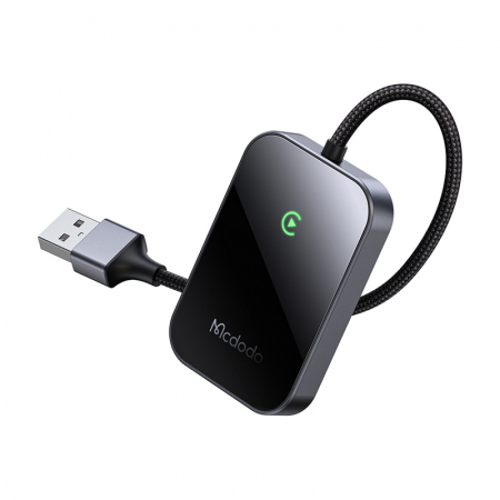 Adaptoare wireless CarPlay Android Auto - Adaptor wireless CarPlay cu cablu USB McDodo CA-7210 negru