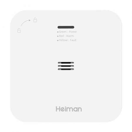 Alarma fara fir CO Heiman HM-720ES-W Interlinked [3]