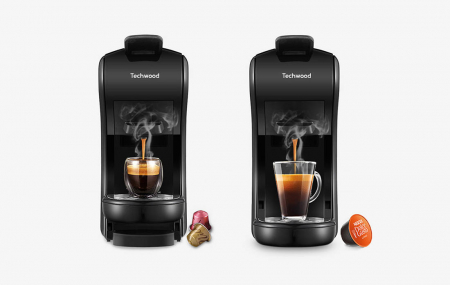 Aparat de cafea cu capsule Techwood TCA-196N (negru) [1]