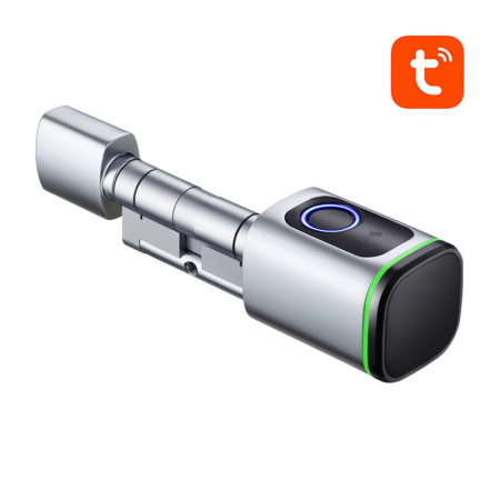 Controlul accesului - Avatto SDL-S1-S60 60mm argintiu cilindru de blocare digitala