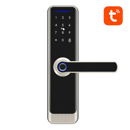 Controlul accesului - Avatto Smart Digital Lock ZSDL-A270-S-ALI-6072 ZigBee Silver