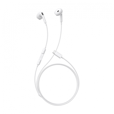 AUDIO & VIDEO - Baseus Encok CZ19 Casti In-Ear cu fir alb