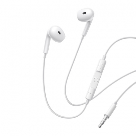 Baseus Encok HZ19 Casti in-ear cu fir alb [1]