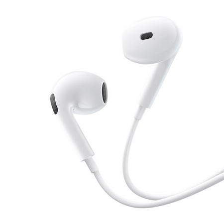 Baseus Encok HZ19 Casti in-ear cu fir alb [3]